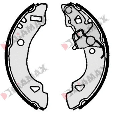 Brake Shoe Set (N01118)
