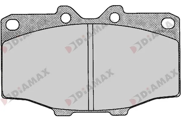 Brake Pad Set, disc brake (N09733)
