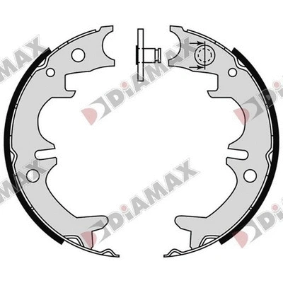 Brake Shoe Set, parking brake (N01400)