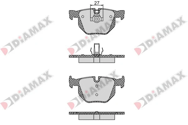 Brake Pad Set, disc brake (N09353)