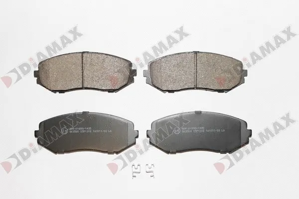 Brake Pad Set, disc brake (N09880)