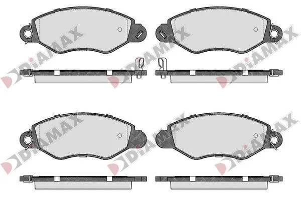 Brake Pad Set, disc brake (N09777)