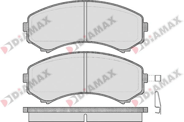 Brake Pad Set, disc brake (N09210)