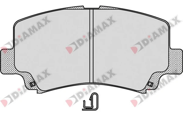 Brake Pad Set, disc brake (N09296)
