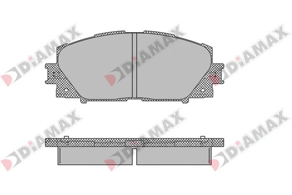 Brake Pad Set, disc brake (N09136)