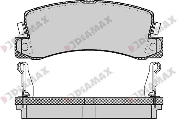 Brake Pad Set, disc brake (N09738)