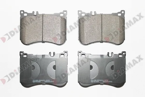 Brake Pad Set, disc brake (N09898)
