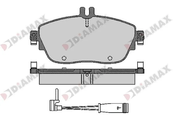 Brake Pad Set, disc brake (N09671A)