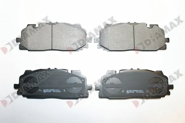 Brake Pad Set, disc brake (N09906)