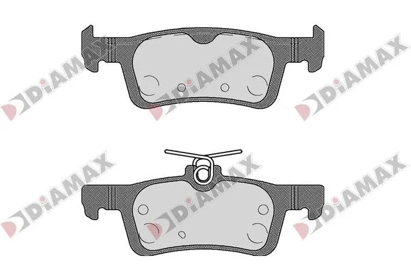 Brake Pad Set, disc brake (N09842)