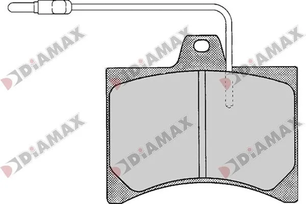 Brake Pad Set, disc brake (N09787)