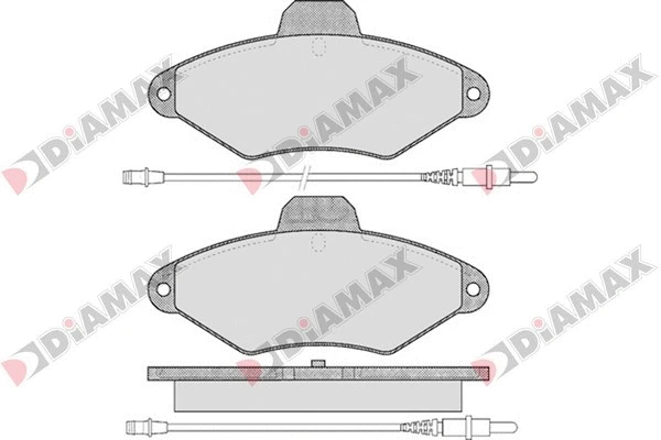 Brake Pad Set, disc brake (N09109)