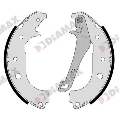 Brake Shoe Set (N01425)