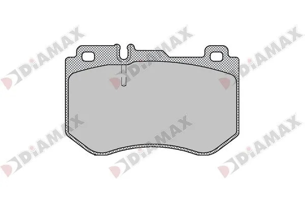 Brake Pad Set, disc brake (N09855)