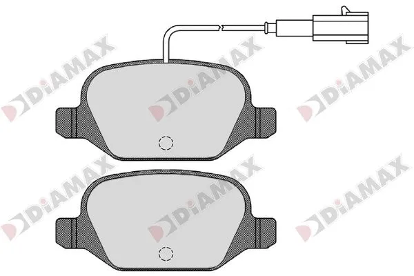 Brake Pad Set, disc brake (N09283)