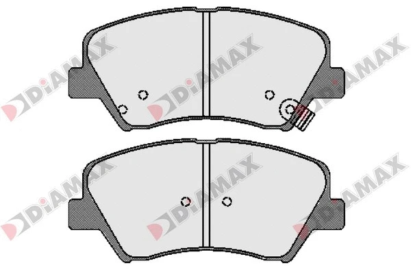 Brake Pad Set, disc brake (N09605)