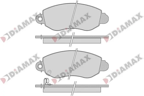 Brake Pad Set, disc brake (N09772)