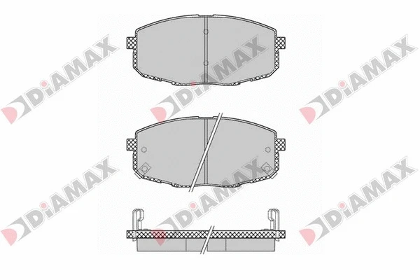 Brake Pad Set, disc brake (N09245)