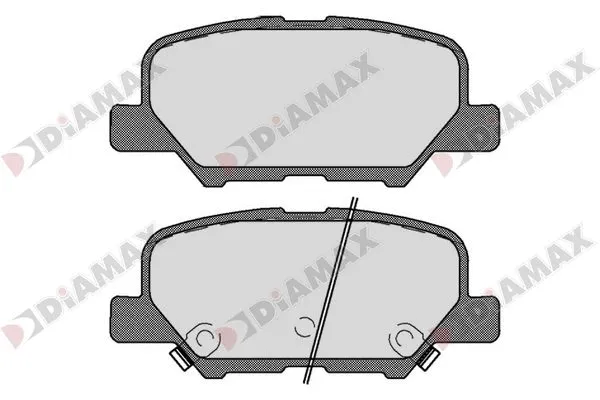 Brake Pad Set, disc brake (N09685)