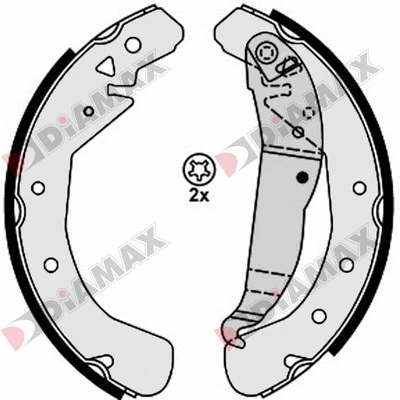Brake Shoe Set (N01316)