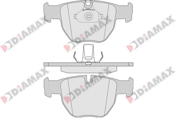 Brake Pad Set, disc brake (N09642)