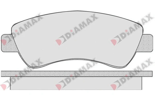 Brake Pad Set, disc brake (N09163)