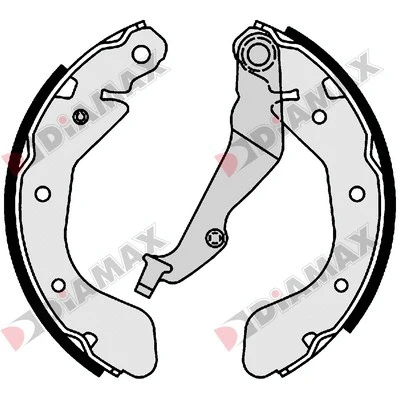 Brake Shoe Set (N01152)