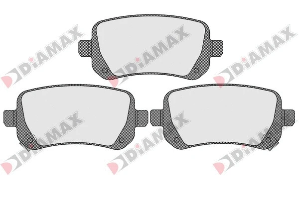 Brake Pad Set, disc brake (N09488)