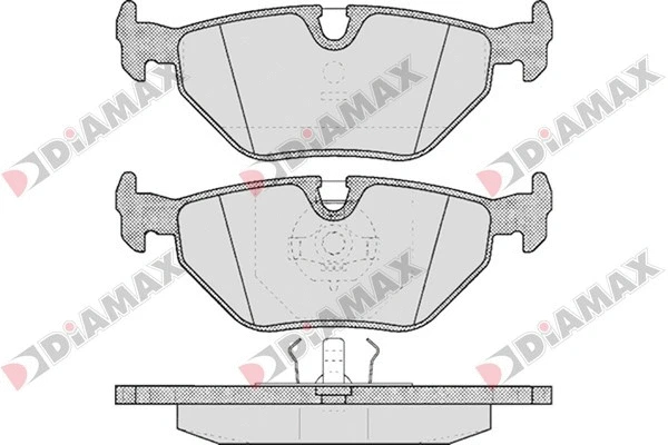 Brake Pad Set, disc brake (N09720)