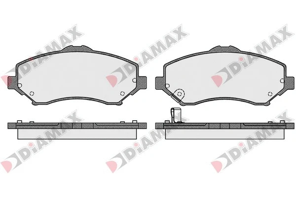 Brake Pad Set, disc brake (N09486)