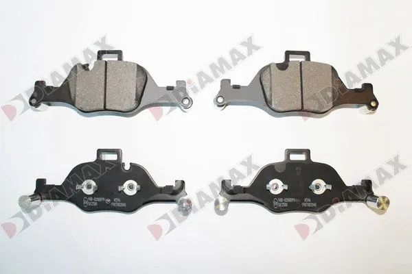 Brake Pad Set, disc brake (N09972)