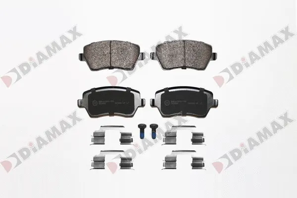 Brake Pad Set, disc brake (N09015K)