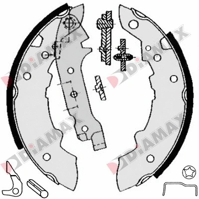 Brake Shoe Set (N01219)