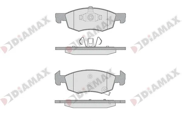 Brake Pad Set, disc brake (N09853)