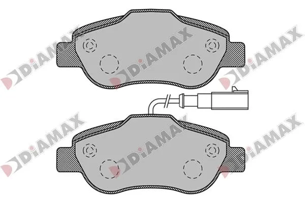 Brake Pad Set, disc brake (N09834)