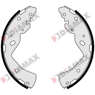 Brake Shoe Set (N01156)