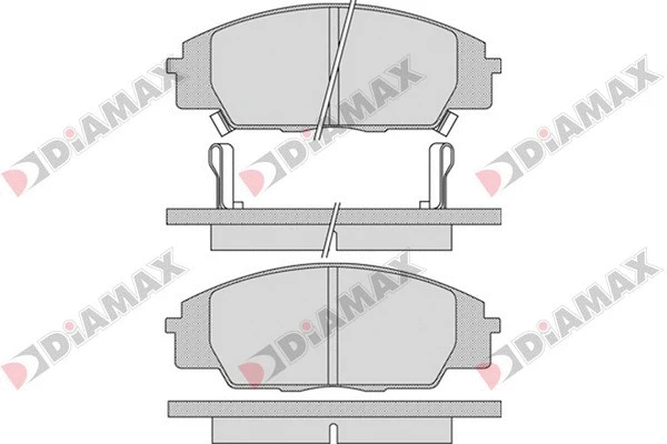 Brake Pad Set, disc brake (N09311)