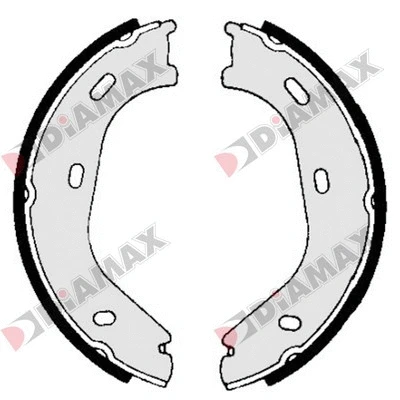 Brake Shoe Set, parking brake (N01188)