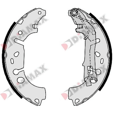 Brake Shoe Set (N01347)