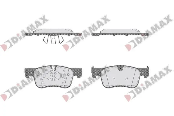 Brake Pad Set, disc brake (N09760)