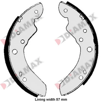 Brake Shoe Set (N01179)