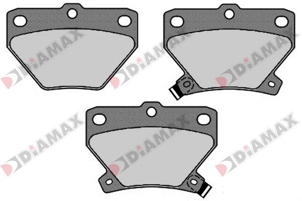 Brake Pad Set, disc brake (N09166)