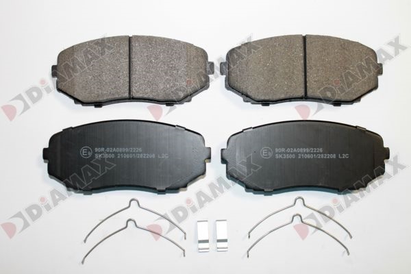 Brake Pad Set, disc brake (N10037)