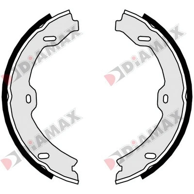 Brake Shoe Set, parking brake (N01165)