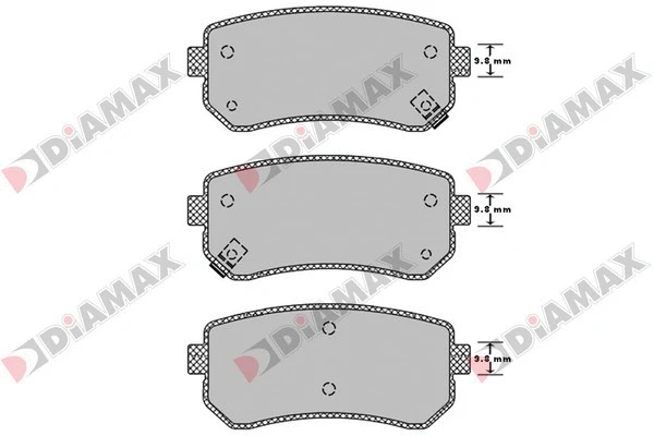 Brake Pad Set, disc brake (N09242)