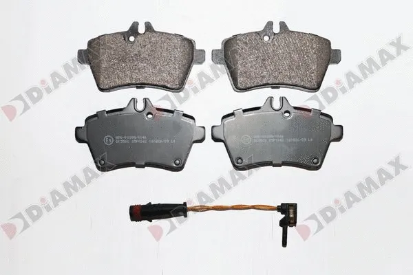 Brake Pad Set, disc brake (N09375A)
