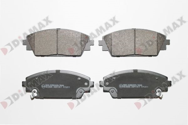 Brake Pad Set, disc brake (N10026)