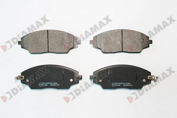Brake Pad Set, disc brake (N09784)