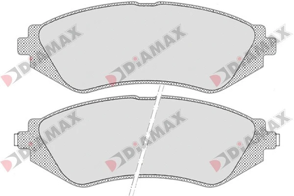 Brake Pad Set, disc brake (N09692)