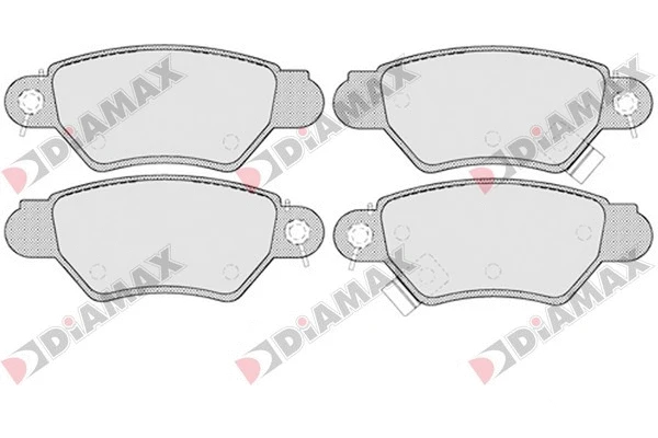 Brake Pad Set, disc brake (N09114)